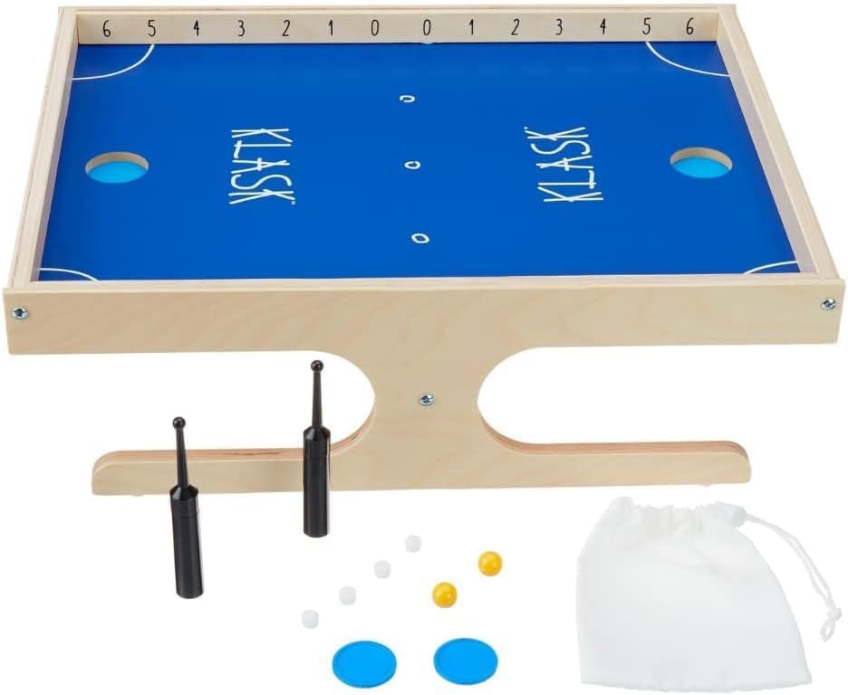 KLASK Magnetic Tabletop Game- Half Air Hockey, Half Foosball, Ages 8+ - Image 9