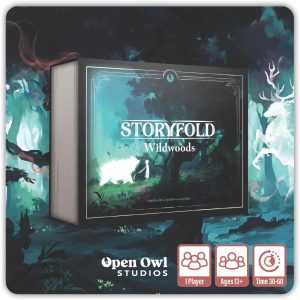 Storyfold: Wildwoods – Solo Narrative Adventure Board Game | 1 Player Board Game | Immersive Storybook Gameplay, Unique River Card Mechanic, Learn as You Play, Fast Setup